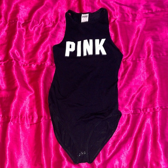 PINK Victoria's Secret Tops - Victorias Secret Pink Bodysuit 🖤